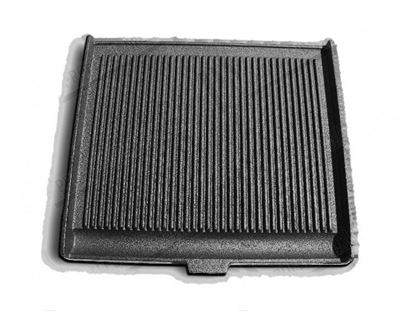 Picture of Single burner ribbed plate for Zanussi, Electrolux Part# 059273, 827206