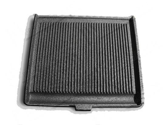 Billede af Single burner ribbed plate for Zanussi, Electrolux Part# 059273, 827206