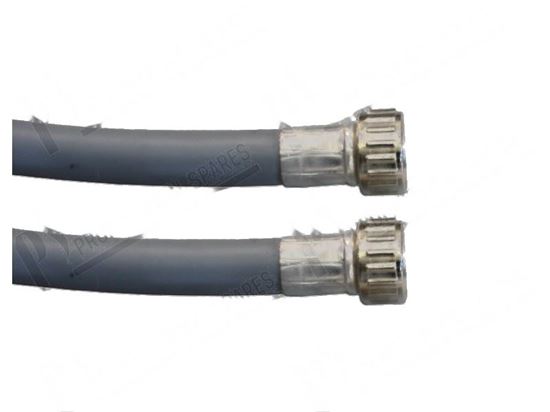 Obrazek Rubber feeder hose 3/4" L=1500 mm for Zanussi, Electrolux Part# 060933, 554060933