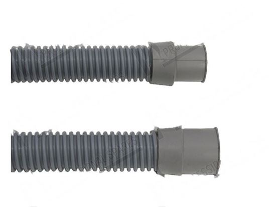Immagine di Drain hose PPE  21 mm 180Â°+  19 mm 180Â° L=2500 mm for Meiko Part# 0640037, 9609672