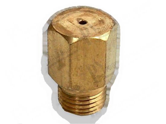 Bild på Gas nozzle M10x1 CH12  1,45 mm GPL for Zanussi, Electrolux Part# 0C0148