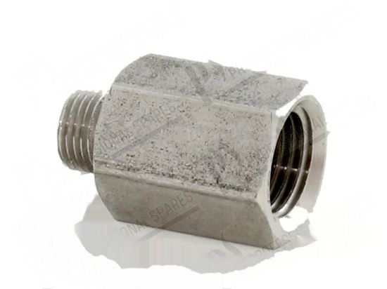 Bild von Pipe fitting F 1/4" for Zanussi, Electrolux Part# 0C1116