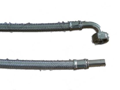 Foto de Flexible pipe INOX  14 mm 1/2"F M10 for Zanussi, Electrolux Part# 0C2790