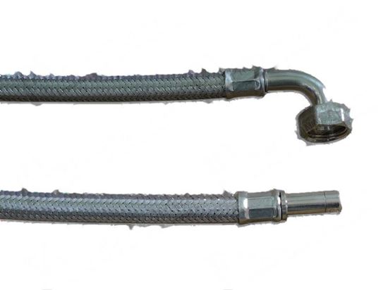 Bild på Flexible pipe INOX  14 mm 1/2"F M10 for Zanussi, Electrolux Part# 0C2790