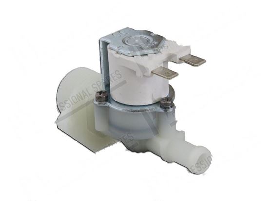 Afbeelding van Solenoid valve 180Â° - 1 way - 220/240V 50/60Hz -  10,5 mm for Zanussi, Electrolux Part# 0C6170