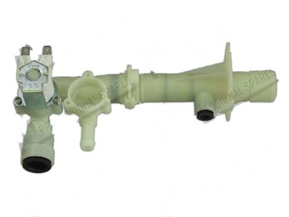 Picture of Water inlet assembly 230V 8.4VA 3/4" - with 1 coils for Zanussi, Electrolux Part# 0C6406
0C8663
