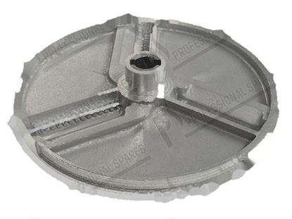 Obrazek Disc with corrugated blades 2 mm for Zanussi, Electrolux Part# 0D1922, 12081, 653217