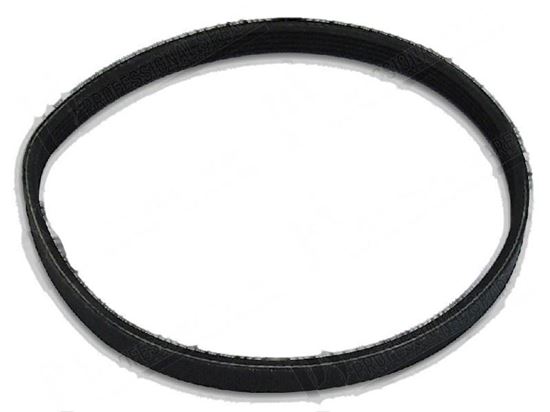 Image sur V-ribbed belt 4 ribs L=450 mm for Zanussi, Electrolux Part# 0D2997, 28128