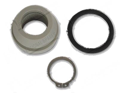 Изображение Drain hose sealing - Kit for Zanussi, Electrolux Part# 0E0141, 0KJ720, 0L1863, 475778300