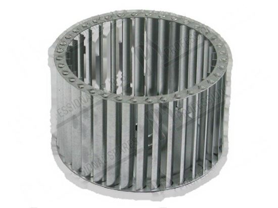 Immagine di Fan blade  132x80 for Zanussi, Electrolux Part# 0E1873, 0E3722, 128003350, 487197548