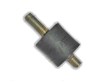 Изображение Antivibration  20xh20 mm - M6x16/9 mm for Zanussi, Electrolux Part# 0E2251