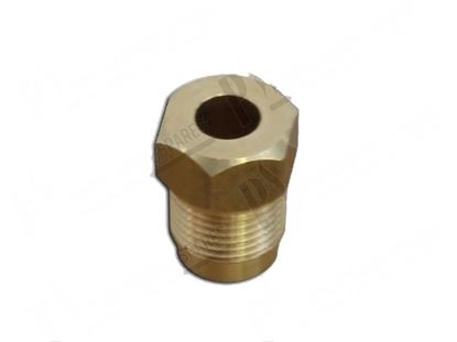 Bild på Gland nut M12x18,5 mm for Zanussi, Electrolux Part# 0E5033, 0K7534, 0KE421, 478044600