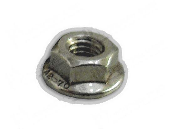 Изображение Flange nut M8 INOX for Zanussi, Electrolux Part# 0E5063
