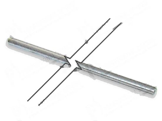 Image sur Curtain shaft  6x580 mm for Zanussi, Electrolux Part# 0E5826