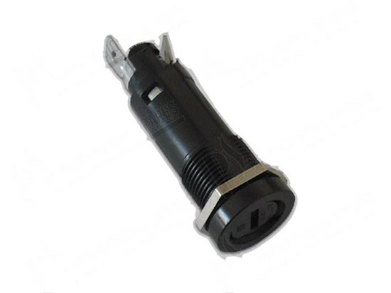 Immagine di Fuse holder  16 mm 16A 250V [Kit] for Zanussi, Electrolux Part# 0F0031