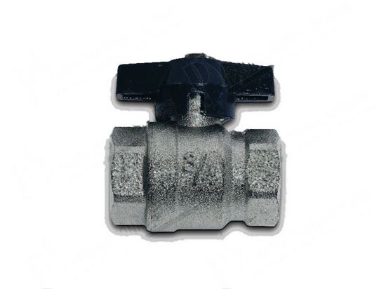 Picture of Ball valve 3/4" FF - PN50 - L=61 mm for Zanussi, Electrolux Part# 0G1637
0H2149
0K7222
476700200
476700202