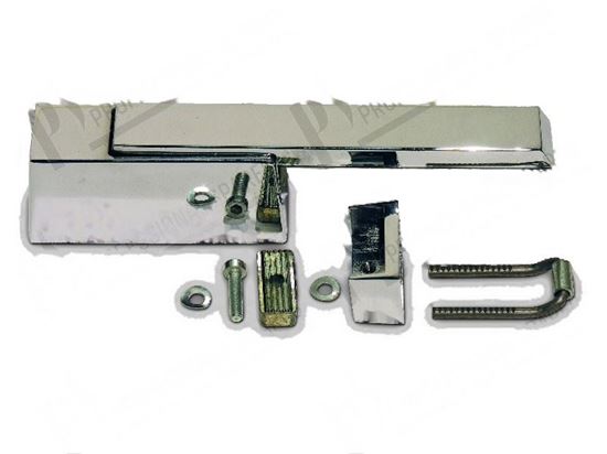 Изображение Closing oven door with out lock for Zanussi, Electrolux Part# 0H2207
0K7348