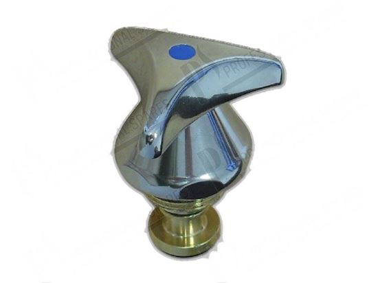 Изображение Knob symbol blue with tap head 3/4" for Zanussi, Electrolux Part# 0H6431