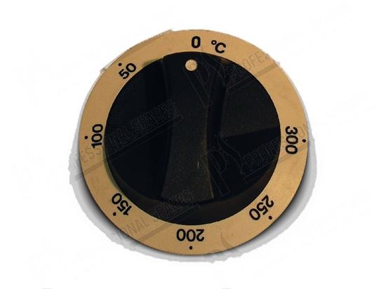 Picture of Thermostat knob  76 mm; 0-300Â°C for Zanussi, Electrolux Part# 0H6784