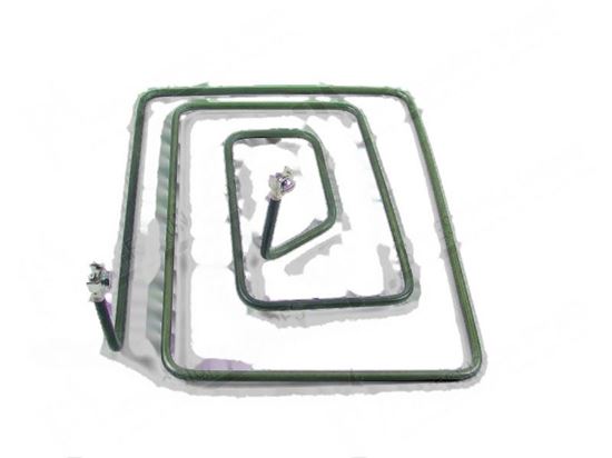 Foto de Heating element inside 1160W 400V for Zanussi, Electrolux Part# 0K4815, 18002166, 72048402