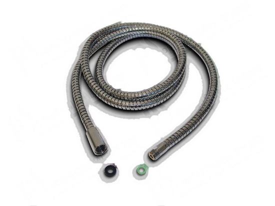 Immagine di Flexible hose 3/8"M-1/2"F L=200 cm for Zanussi, Electrolux Part# 0K5366