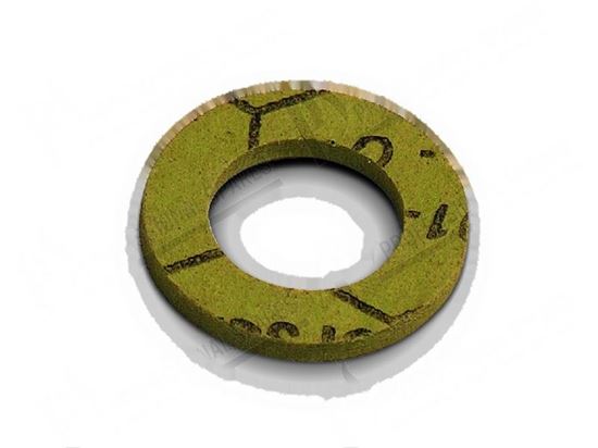 Billede af Flat gasket  11x18x2 mm - Fiber (10 pcs) for Zanussi, Electrolux Part# 0K5555