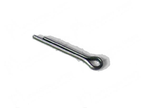 Bild på Cotter pin  2x16 mm for Zanussi, Electrolux Part# 0K8898