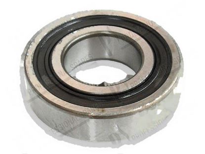 Afbeeldingen van Ball bearing  30x62x16 mm for Zanussi, Electrolux Part# 0KJ543