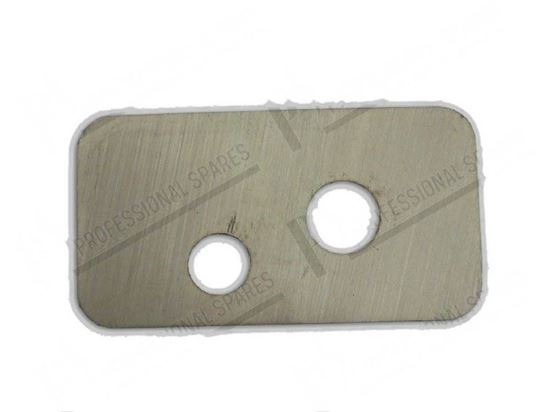 Obrázek z Plate 65x35x1 mm for Zanussi, Electrolux Part# 0KL222 