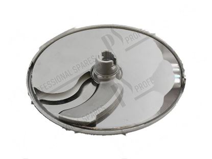 Obrazek Disc with corrugated blade 10 mm for Zanussi, Electrolux Part# 0KQ657, 119, 653110