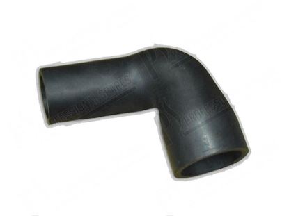 Obrázek Formed hose 90Â° -  60x5mm/44x5mm - L=110/140 for Zanussi, Electrolux Part# 0L0075