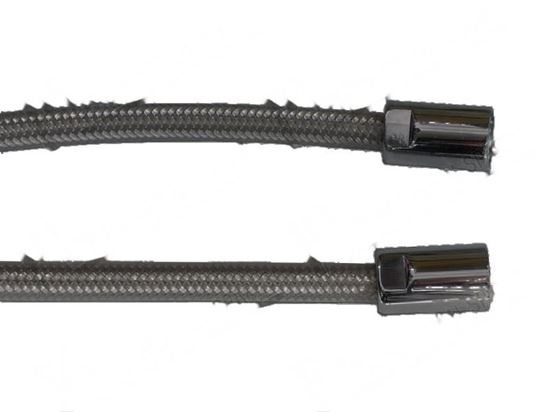 Immagine di Flexible pipe inox 1/2"FF L=1200 mm for Zanussi, Electrolux Part# 0L0644
