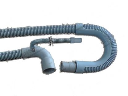 Bild på Drain pipe PPE  21 mm M 180Â°+  28 mm F 90Â° L=2200 mm for Zanussi, Electrolux Part# 0L0806