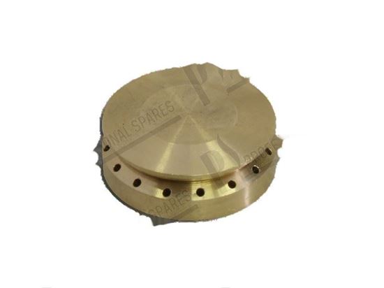 Immagine di Burner cap  37 mm for Zanussi, Electrolux Part# 0M0844