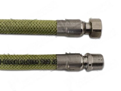 Изображение Flexible gas hose  1/2" MF L=1000 mm - EN14800 for Zanussi, Electrolux Part# 0S0559, 0S1006