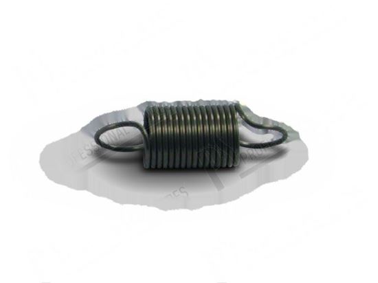 Image sur Tension springs  7x13xLtot. 23,5 mm for Zanussi, Electrolux Part# 0W0440, 471780107, 471781801