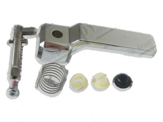 Изображение Door lock for WE/FLE 120-220 KIT for Zanussi, Electrolux Part# 0W0577, 472990108