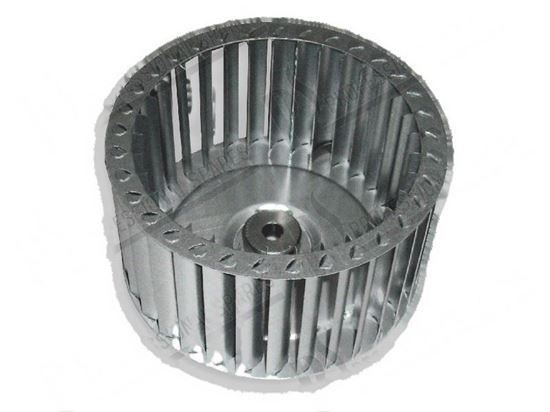 Bild på Fan blade  146x80 mm for Zanussi, Electrolux Part# 0W2168, 487192056, 487192256