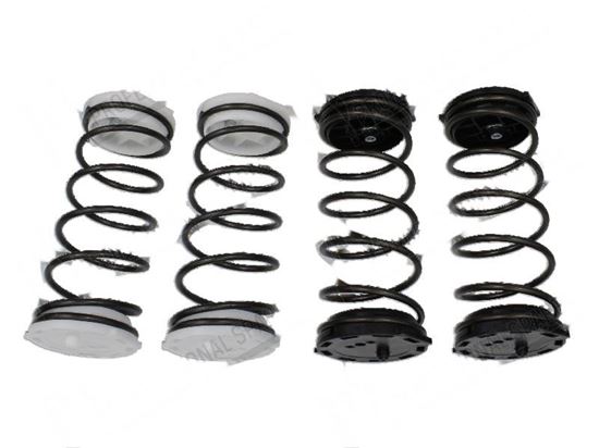 Obrazek Suspension unit kit 4 pcs for Zanussi, Electrolux Part# 0W2369, 472991304