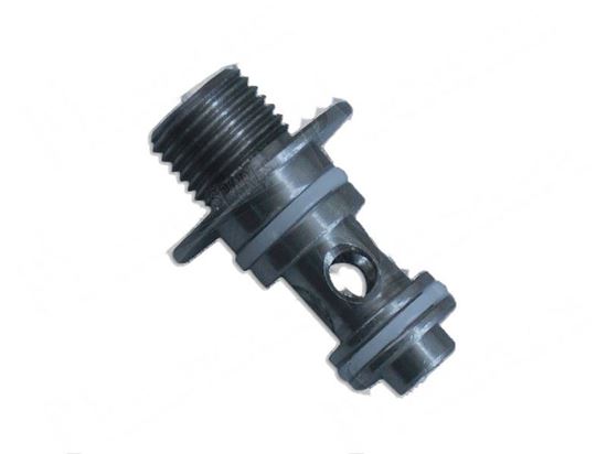 Immagine di Rinse shaft Ltot=38 mm for Dihr/Kromo Part# 10651, DW10651