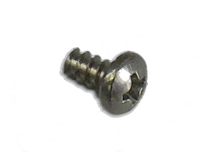 Picture of Sheet metal screws M4x8 TCB INOX for Dihr/Kromo Part# 11121, DW11121