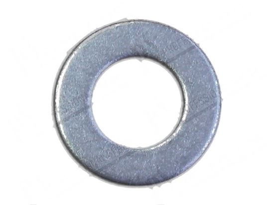 Billede af Flat washer M8  8,5x15,7x1,4 mm INOX for Dihr/Kromo Part# 11185, 11611, DW11185