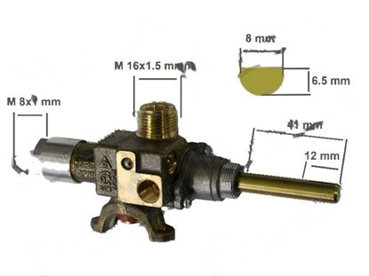 Obrazek Valved gas tap CPMM 18700 for Fagor Part# 11U9121170 12003728 12038505 U912117000