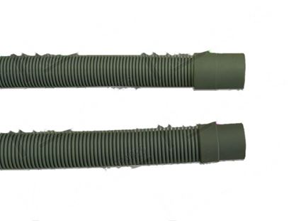 Picture of Drain pipe PPE  28 mm 180Â°+  24 mm 180Â° L=1500 mm for Elettrobar/Colged Part# 143178, DZS14 REB143178
