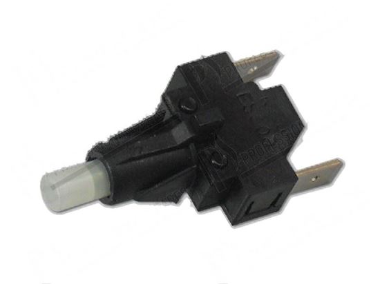 Picture of Push botton unipolar 1NO 16A 250V - ROLD for Dihr/Kromo Part# 15813, DW15813