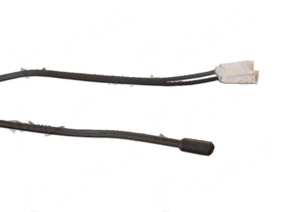 Picture of Probe NTC, L=3000 mm, black, bulb  6x15 mm for Dihr/Kromo Part# 2000401, DW2000401