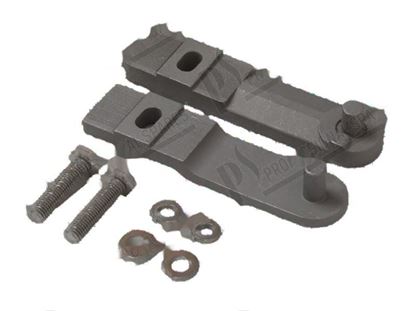 Bild von Lower and upper hinge P3 [KIT] for Convotherm Part# 2013013, 2523667