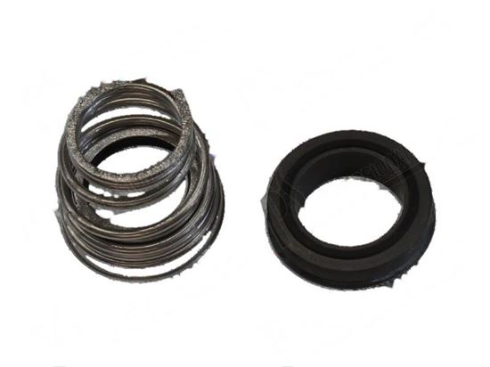 Image sur Shaft sealing  37x25,5x38 mm/counter-seal  40x26x12,5 mm for Brema Part# 20633,  20937