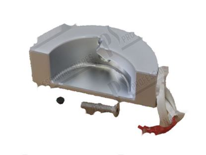 Immagine di Door catch block P3 with fixing accessories for Convotherm Part# 2216070K