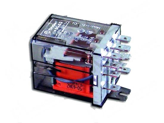 Picture of Relay 3 contacts 230V 50/60Hz 10A 250V for Elettrobar/Colged Part# 229024, DER100